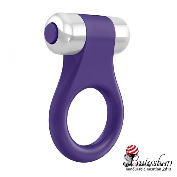 РАСПРОДАЖА! Вибрационное кольцо фиолетового цвета - butashop.com