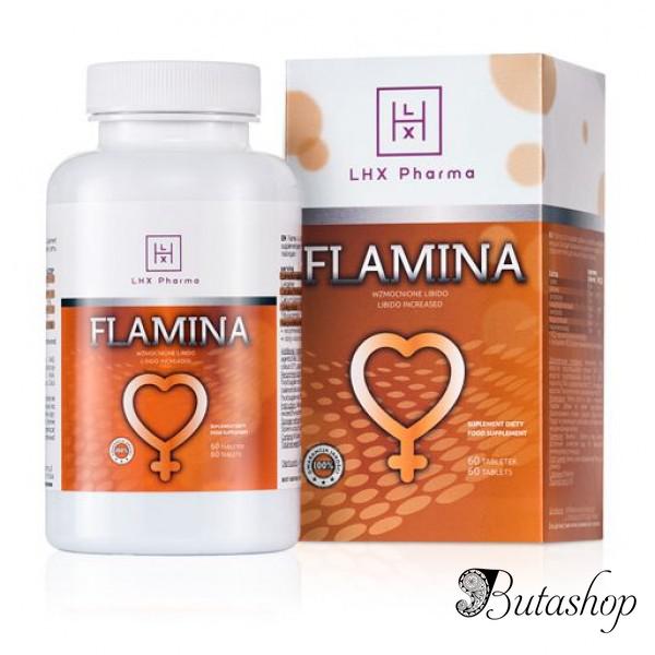 РАСПРОДАЖА! LHX Возбуждающие таблетки для женщин Flamina 60шт - butashop.com