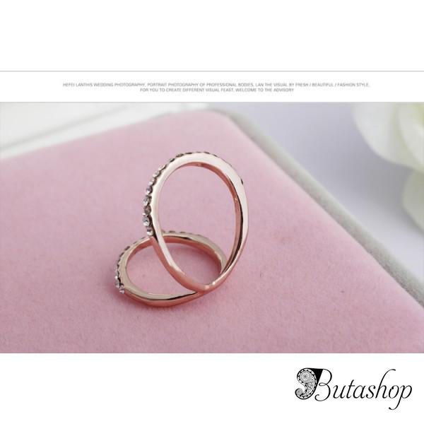РАСПРОДАЖА! Двойное серебристое кольцо - butashop.com