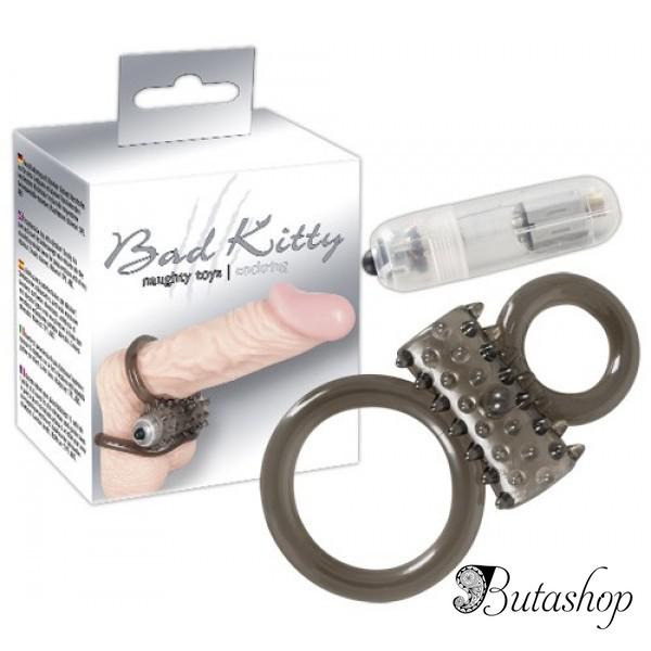 РАСПРОДАЖА! Кольцо эрекционное с клиторальной стимуляцией BK Cockring/Bullet - butashop.com