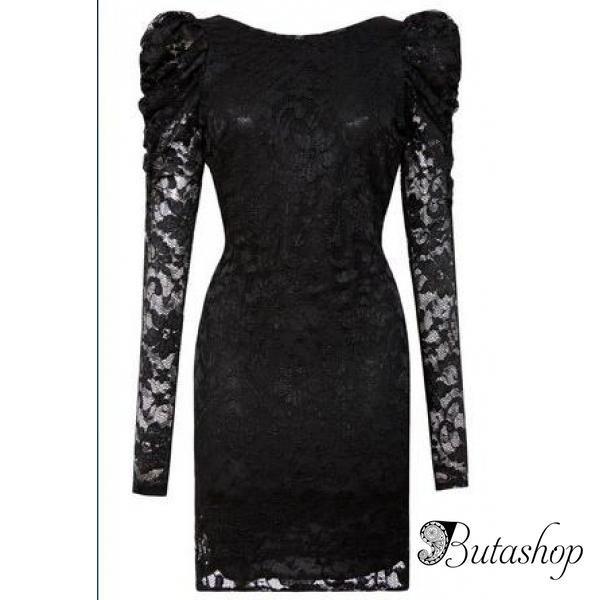 Сексуальное черное платье - butashop.com