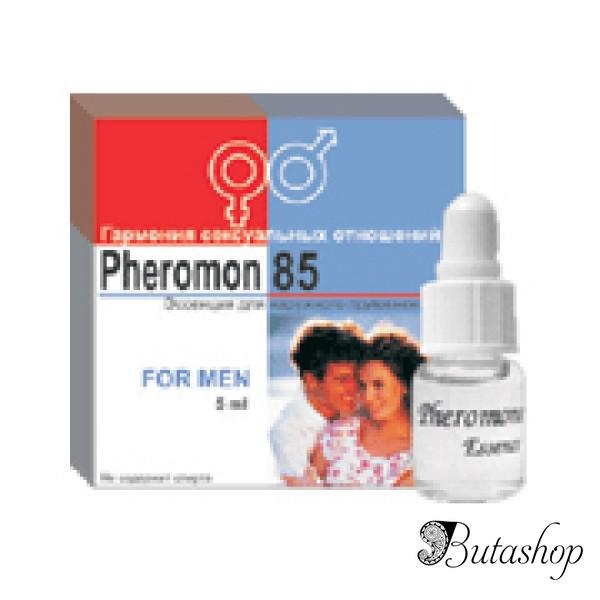 РАСПРОДАЖА! Эссенция феромона Pheromon 85 №1 для мужчин, 5 мл. - butashop.com