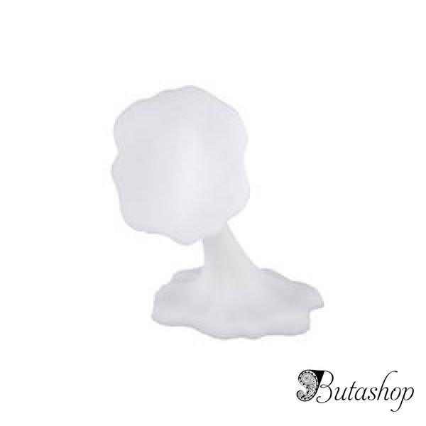 РАСПРОДАЖА! Chewing-gum Pattern Silicon Stand for iPhone (White) черный - butashop.com