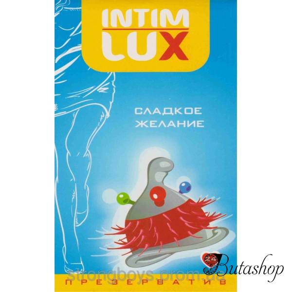 Презервативы Intim Lux "Сладкое желание", 1 шт - butashop.com