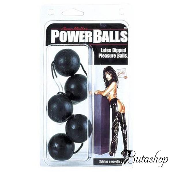 Анальные шарики Power Balls - butashop.com