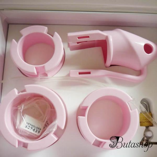 Розовое силиконовое устройство верности - butashop.com