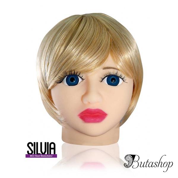 Мастурбатор в форме головы «Silvia» - butashop.com