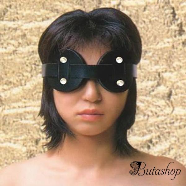 Черная маска для глаз - butashop.com