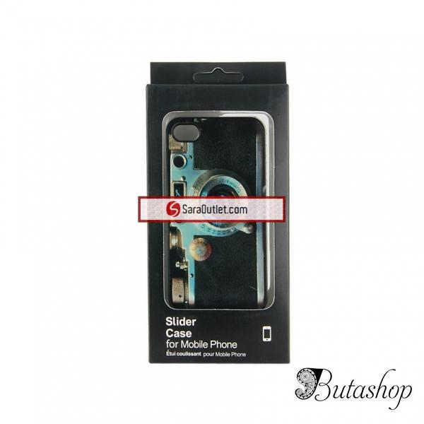 РАСПРОДАЖА! Slider Summaron Camera Style Plastic Case for iPhone 4 - butashop.com