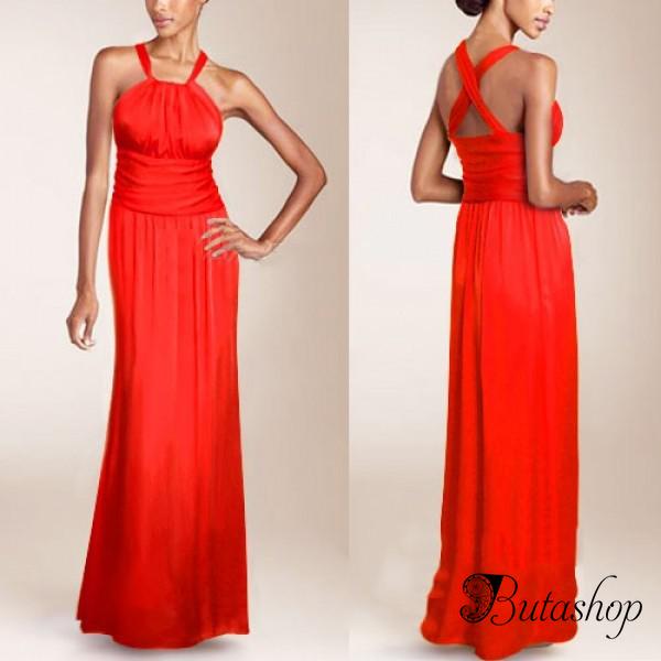 РАСПРОДАЖА! Сексуальное красное вечернее платье - butashop.com