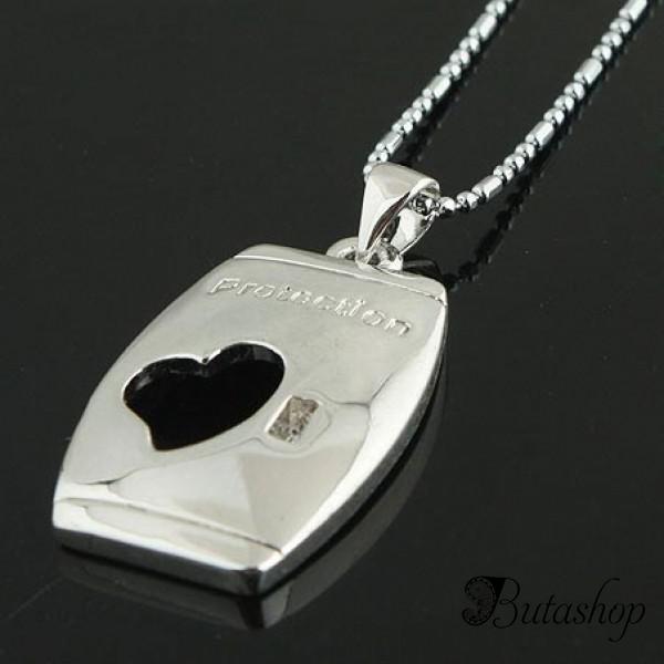 РАСПРОДАЖА! Ожерелье с вырезным сердечком - butashop.com