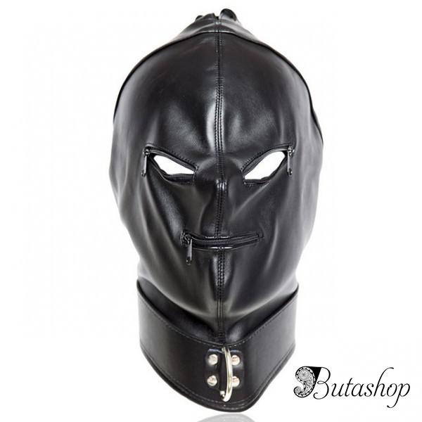 Кожаная маска на лицо - butashop.com