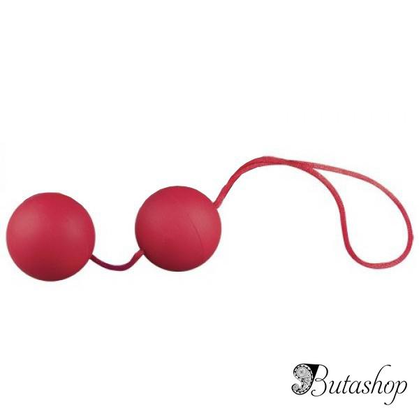 Шарики вагинальные Velvet Red Balls - butashop.com