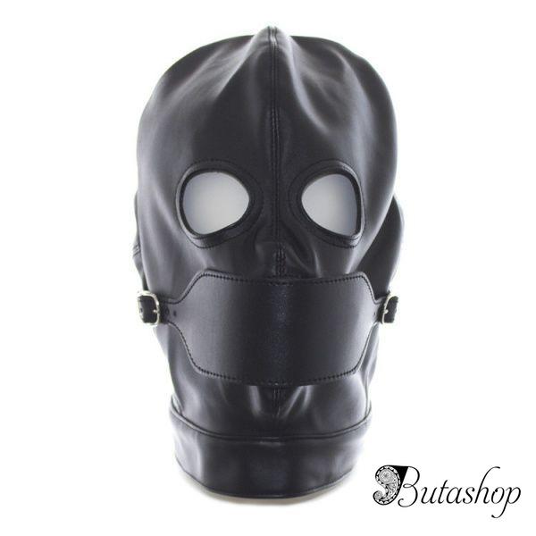 БДСМ-маска черная - butashop.com