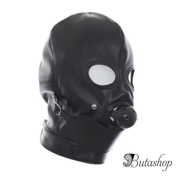 БДСМ-маска черная - butashop.com