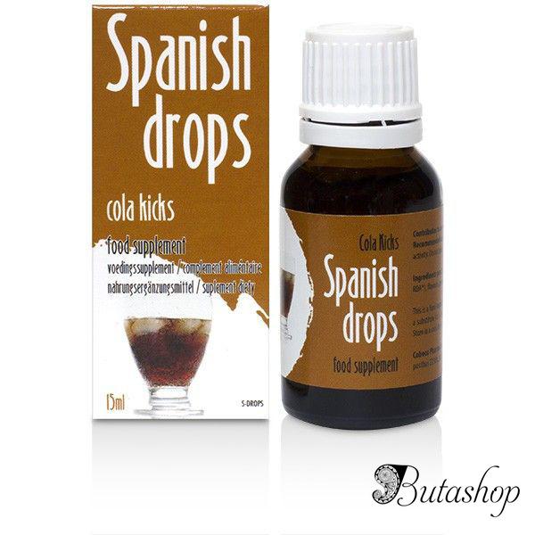 Возбуждающие капли Spanish Drops Cola Kicks (15ml) - butashop.com