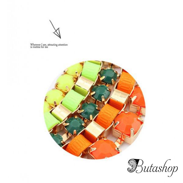 РАСПРОДАЖА! Разноцветное ожерелье - butashop.com
