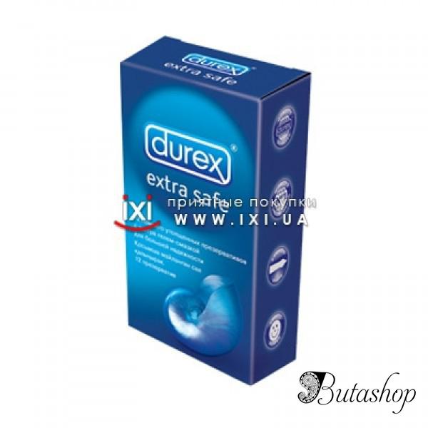 РАСПРОДАЖА! Презервативы Durex Extra Safe, 12 шт - butashop.com