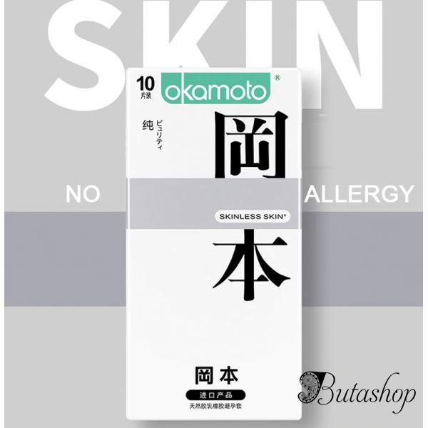 Презервативы ультратонкие Okamoto No Allergy - butashop.com