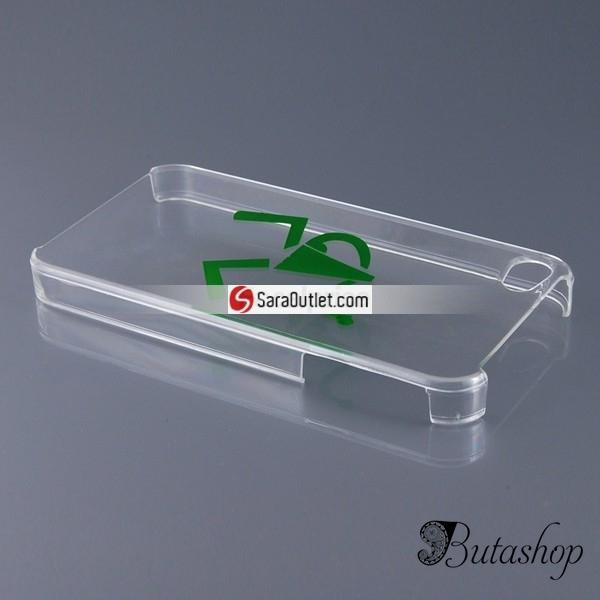 РАСПРОДАЖА! Durable Plastic Skin Case for iPhone 4 (Transparent) - butashop.com