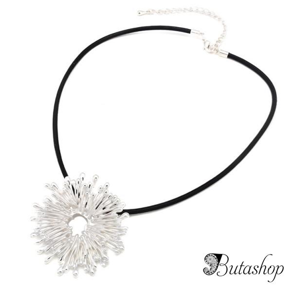 РАСПРОДАЖА! Эксклюзивное ожерелье с цветком - butashop.com