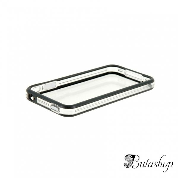 РАСПРОДАЖА! CO-49 Plastic Protective Ultra-slim iPhone 4G Bumper Frame Skin Case Cover with Power Switch Volume Control - butashop.com