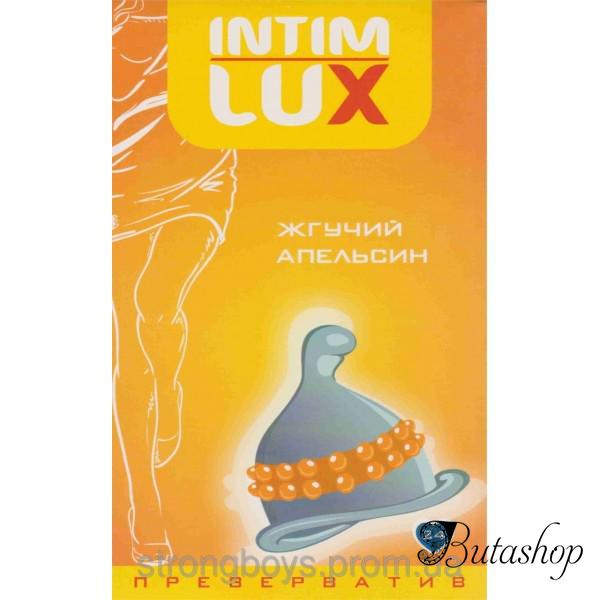 Презервативы Intim Lux Жгучий апельсин, 1 шт - butashop.com
