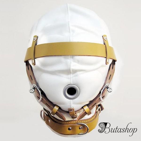 Бело-бежевая маска - butashop.com