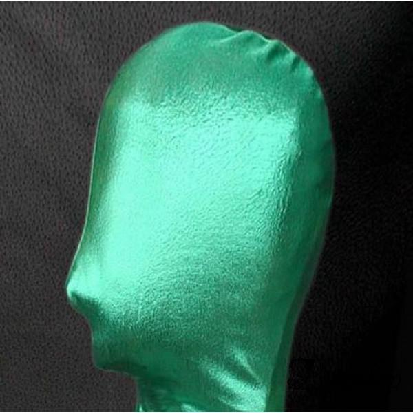 РАСПРОДАЖА! Зеленая/синяя виниловая маска без вырезов - butashop.com