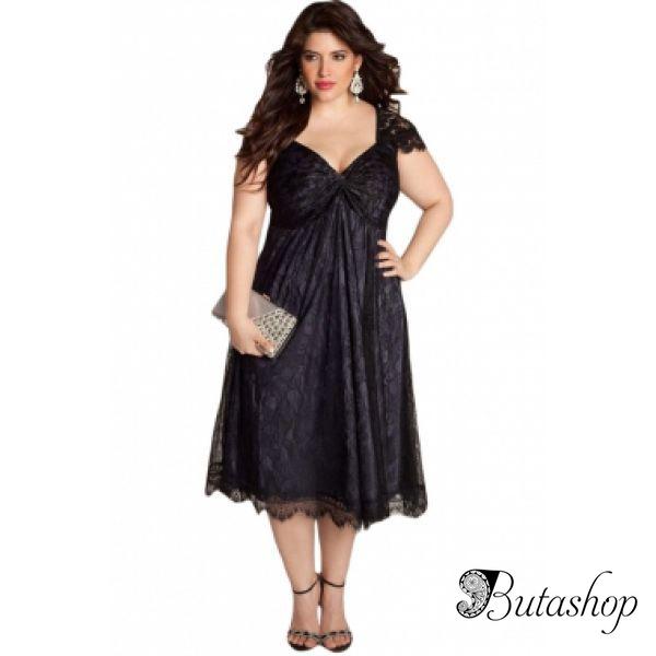 Элегантное платье  Plus Size - butashop.com