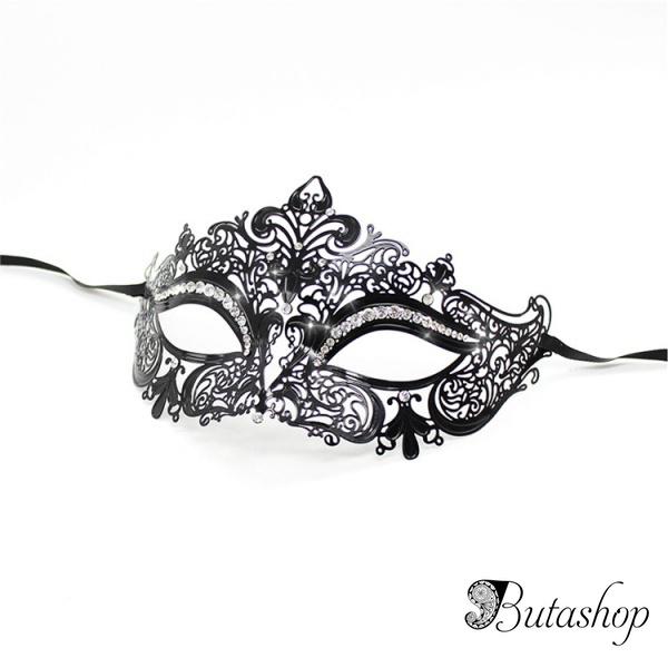 Эротичная ажурная маска на глаза - butashop.com