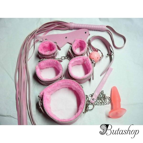 РАСПРОДАЖА! Сексапильный комплект розовый - butashop.com