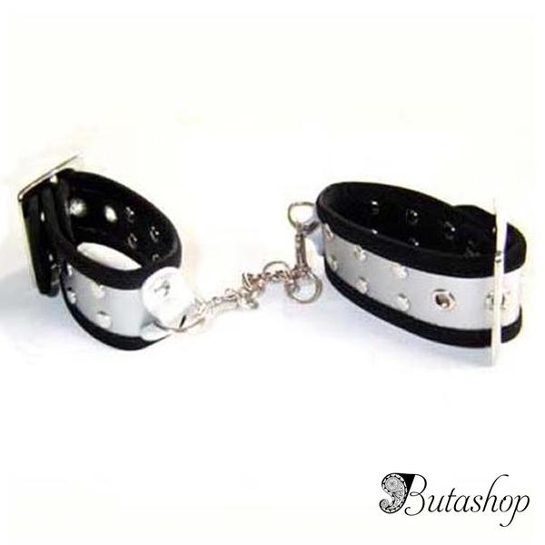 Прекрасные серебристые наручники - butashop.com