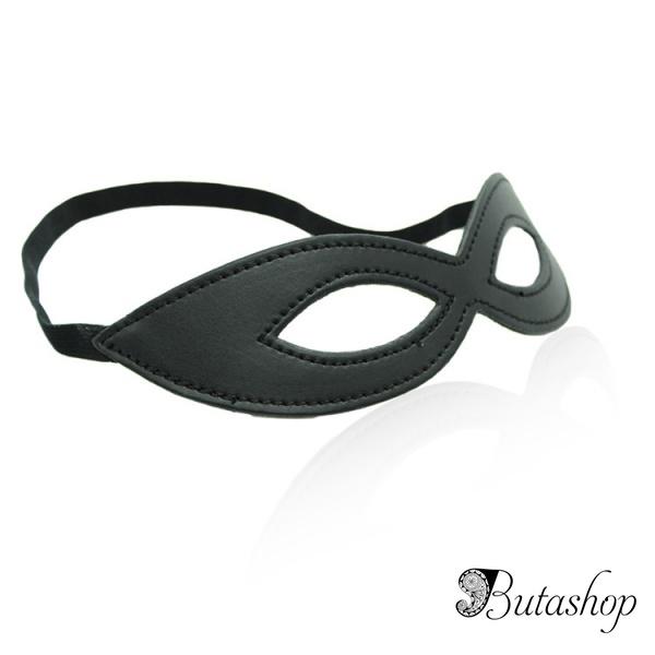 Черная маска для глаз открытая - butashop.com