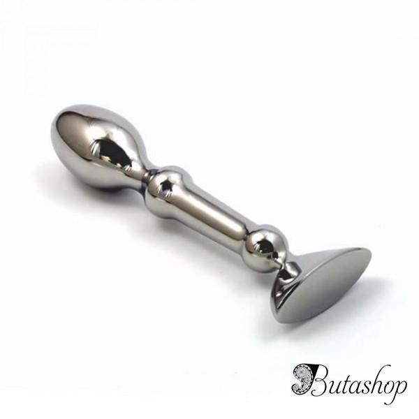 Анальная игрушка из нержавеющей стали - butashop.com
