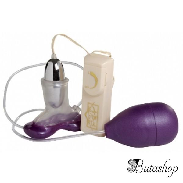 РАСПРОДАЖА! Вибратор CLIT SQUIRREL, glitter purple - butashop.com