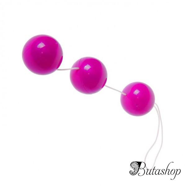 Вагинальные шарики сиреневого цвета - butashop.com