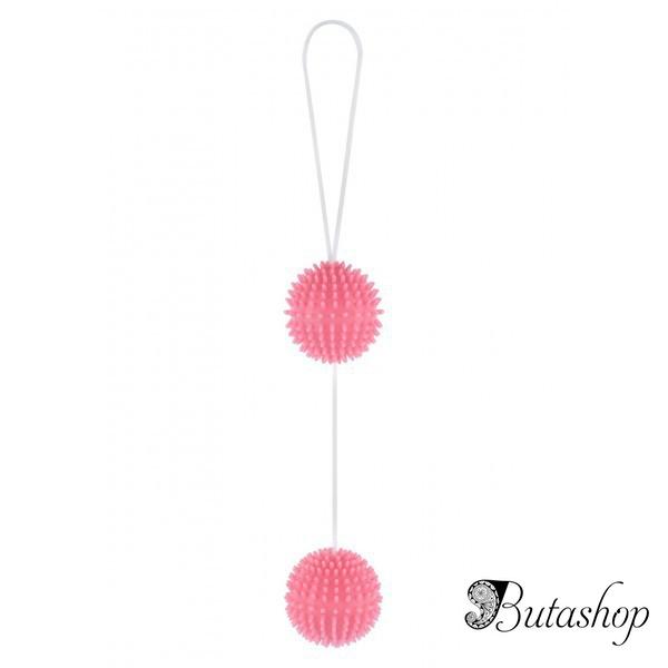Вагинальные шарики Girly Giggle Balls Tickly Soft Pink - butashop.com
