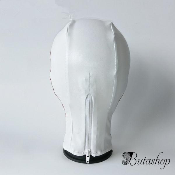 Белая латексная маска - butashop.com