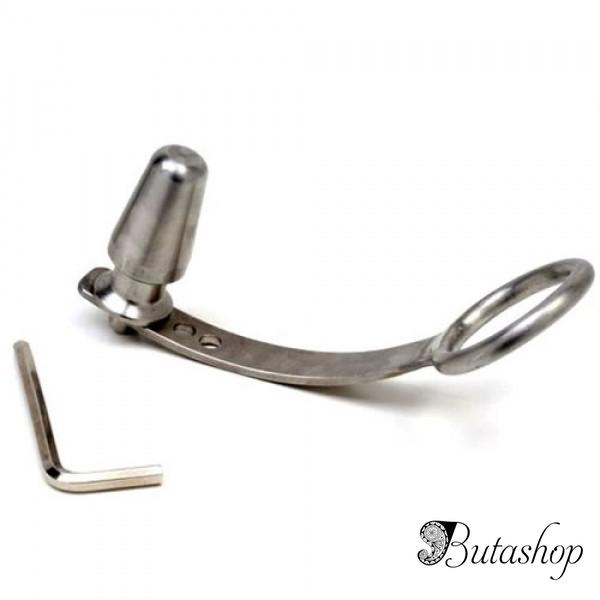 Кольцо для пениса с анальным наконечником - butashop.com
