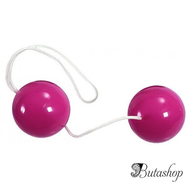 Вагинальные шарики Orgasm Balls Purple - butashop.com