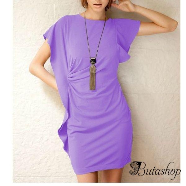 РАСПРОДАЖА! Сексуальное сиреневое платье - butashop.com