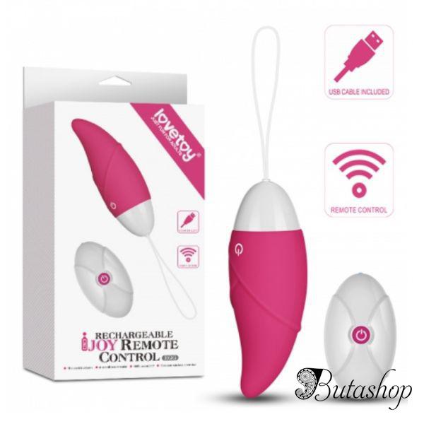 Виброяйцо с пультом IJOY Wireless Remote Control Rechargeable Egg - butashop.com