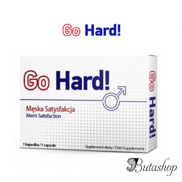 Таблетки для мгновенной эрекции Go Hard - 1 capsule - butashop.com
