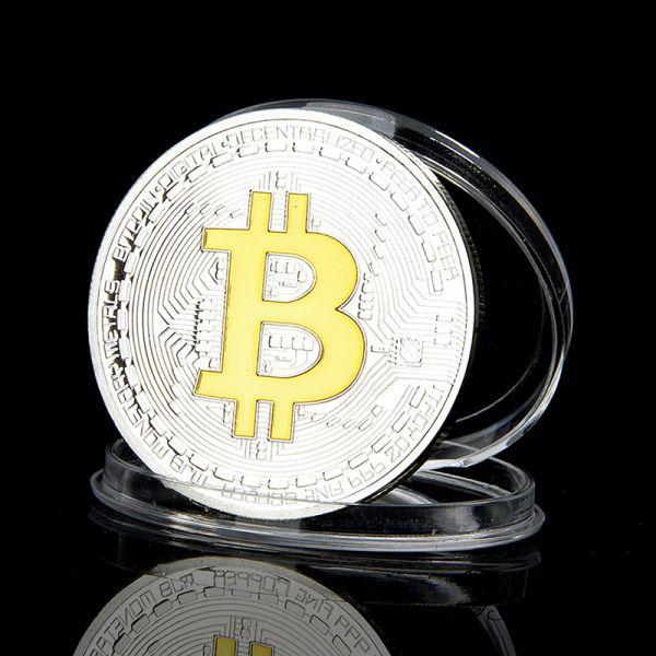 РАСПРОДАЖА! Сувенирная монета coin Bitcoin - butashop.com