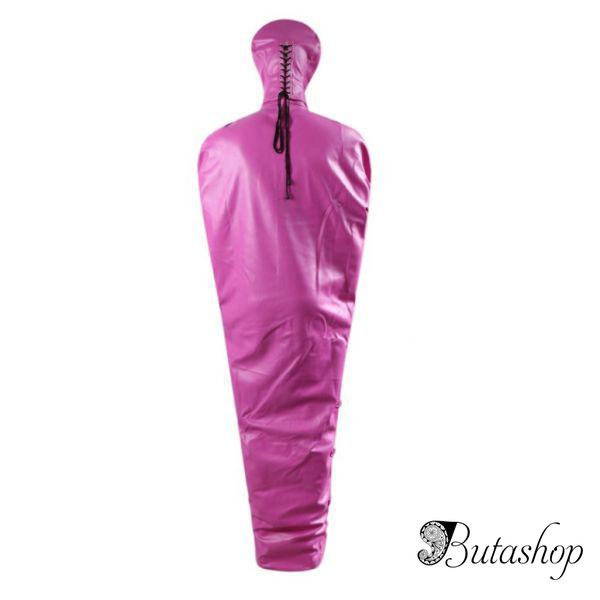 Кожаный бандаж Мумификация  розовый - butashop.com