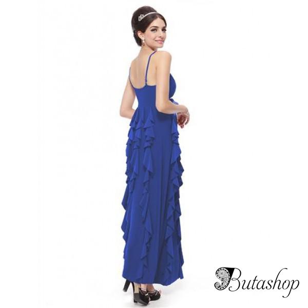 РАСПРОДАЖА! Платье волнами и мерцающая брошь - butashop.com