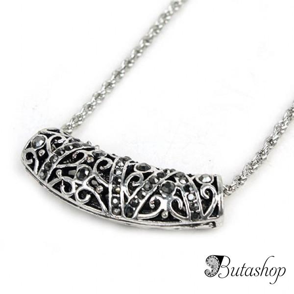 РАСПРОДАЖА! Серебряное ретро ожерелье - butashop.com