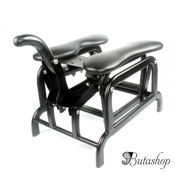 Strong Metal frame telescopic distance sex machine chair sex furniture with one free dildo-Flying Bird - butashop.com