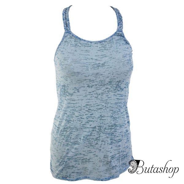Маленькое голубое платье для пляжа - butashop.com